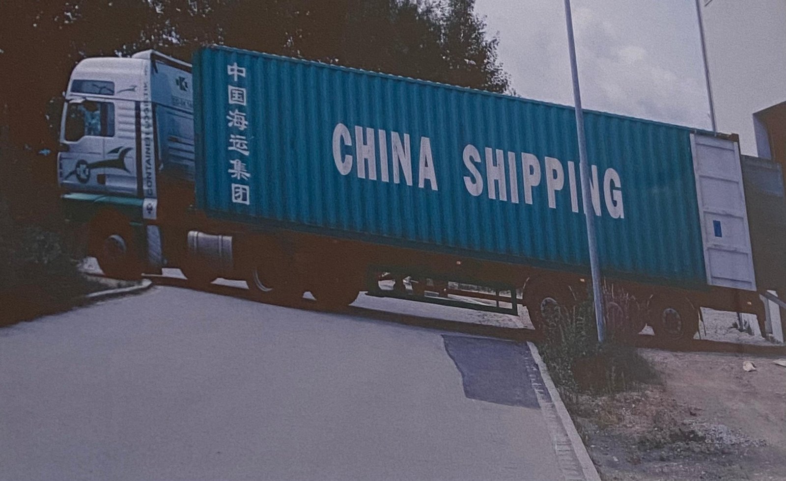 Der erste Container aus China