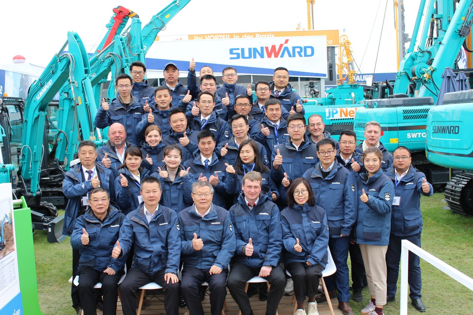 Gemeinsames Team von NEUMEIER und Sunward